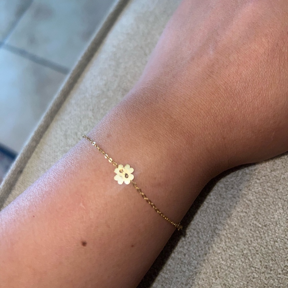 clover Bracelet 🍀 14 k gold